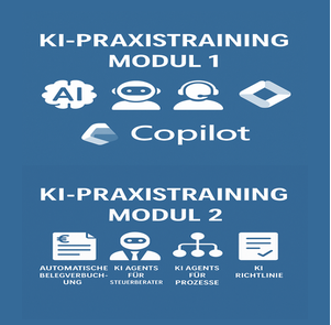 KI‑Praxistraining (Module 1 + 2) – Kombi